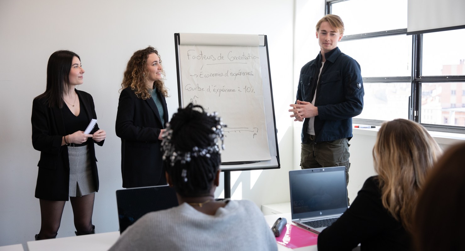 Étudiants de l'INSEEC Bachelor